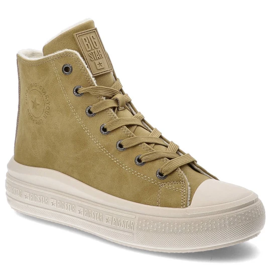 Zdjęcie produktu Beżowe Sneakersy Big Star Modne Buty Damskie