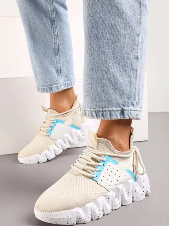 Zdjęcie produktu Beżowe Sneakersy Cythiera Vices