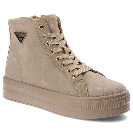 Zdjęcie produktu Beżowe Sneakersy Filippo Modne Buty Damskie
