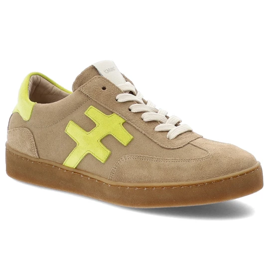Zdjęcie produktu Beżowe Sneakersy Karino Sportowe Obuwie Damskie