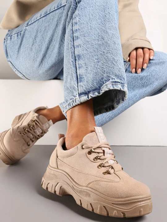 Zdjęcie produktu Beżowe Sneakersy Merellien Vices