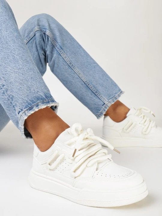 Zdjęcie produktu Beżowe Sneakersy Rilvora