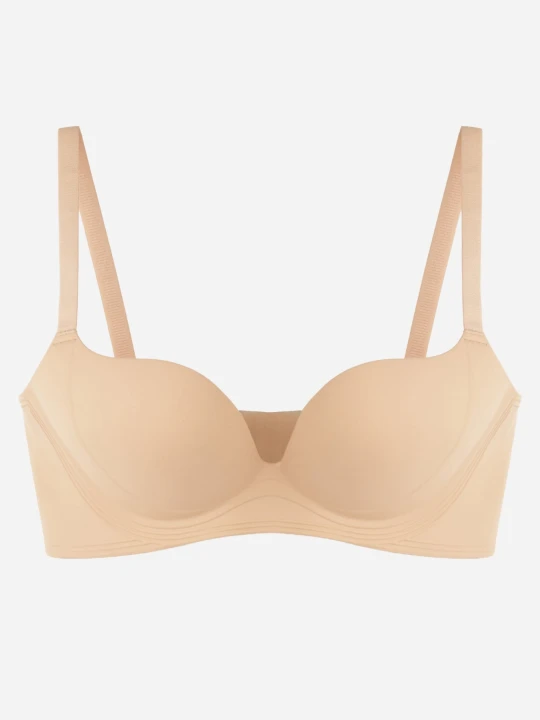 Zdjęcie produktu Beżowy Biustonosz Balkonetka Second Skin Hiblea Love Magnolia
