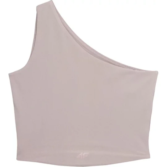 Zdjęcie produktu Bezrękawnik, crop-top damski 4FSS23TTSHF335 4F Fioletowy