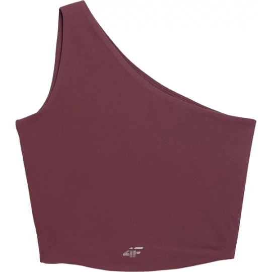 Zdjęcie produktu Bezrękawnik, crop-top damski 4FSS23TTSHF335 4F Fioletowy