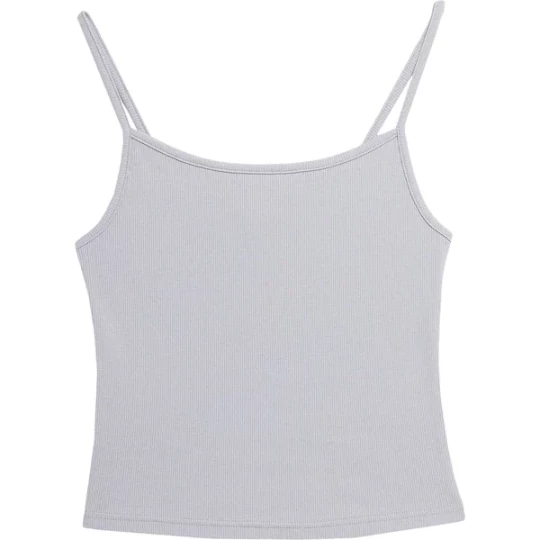 Zdjęcie produktu Bezrękawnik, crop-top damski 4FSS23TTSHF346 4F Szary
