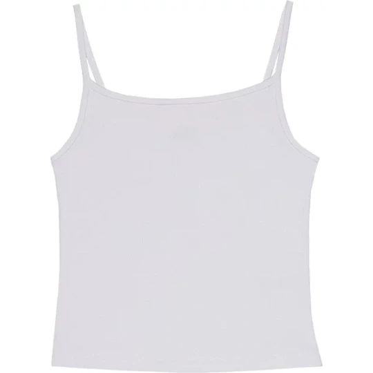 Zdjęcie produktu Bezrękawnik, crop-top damski 4FSS23TTSHF346 4F Biały