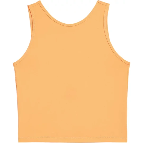 Zdjęcie produktu Bezrękawnik, crop-top damski 4FSS23TTSHF716 4F Pomarańczowy