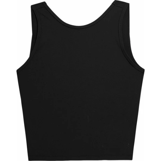 Zdjęcie produktu Bezrękawnik, crop-top damski 4FSS23TTSHF716 4F Czarny