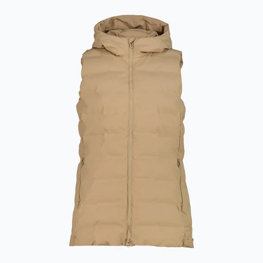Zdjęcie produktu Bezrękawnik damski CMP 35K3636 Fix Hood cookie Beżowy