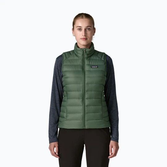 Zdjęcie produktu Bezrękawnik damski Patagonia Down Sweater canopy green