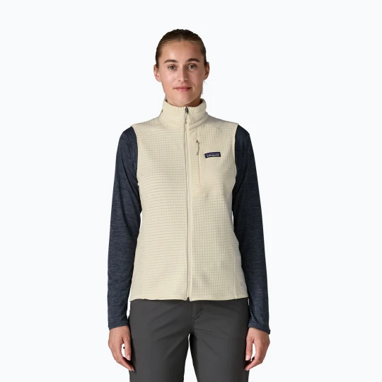 Zdjęcie produktu Bezrękawnik damski Patagonia R1 wool white