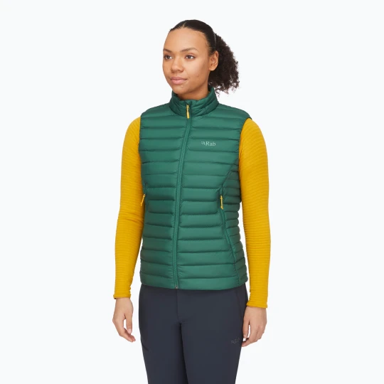 Zdjęcie produktu Bezrękawnik damski Rab Microlight Vest green slate