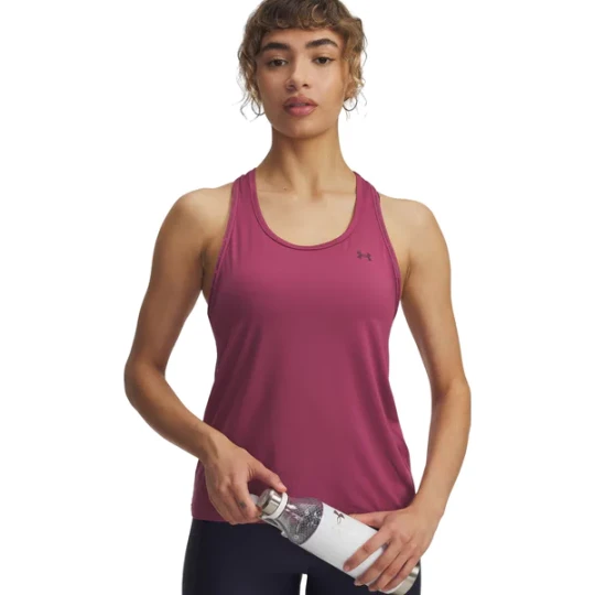 Zdjęcie produktu Bezrękawnik damski Tech Knockout Tank Under Armour Różowy