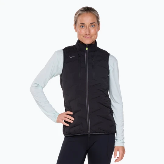 Zdjęcie produktu Bezrękawnik do biegania damski HOKA Skyfill Run black