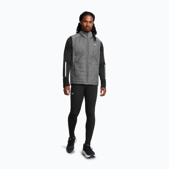 Zdjęcie produktu Bezrękawnik do biegania męski Under Armour Storm Session Run Vest castlerock/reflective Szary
