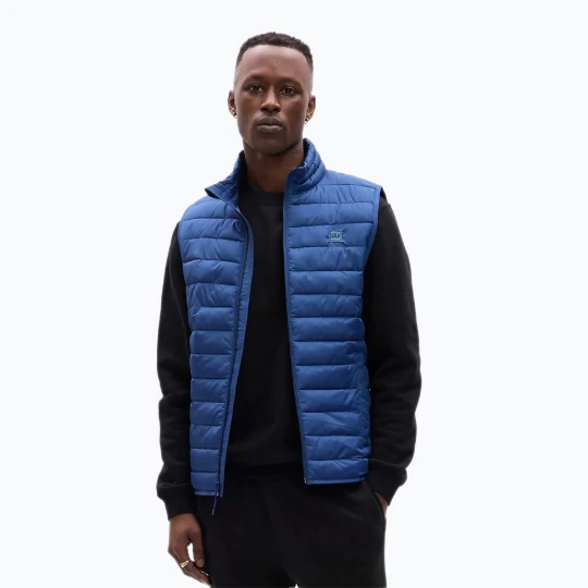 Zdjęcie produktu Bezrękawnik męski GAP V-Frch Logo Puffer blue track