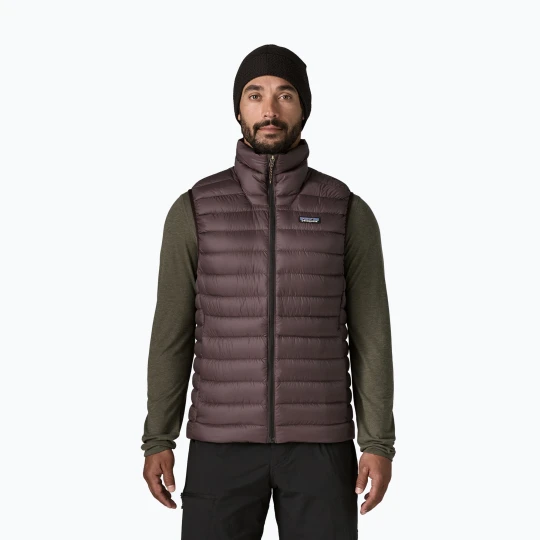 Zdjęcie produktu Bezrękawnik męski Patagonia Down Sweater den brown