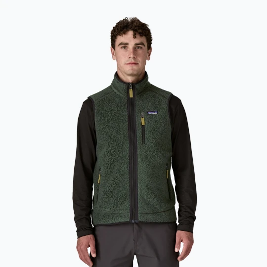 Zdjęcie produktu Bezrękawnik męski Patagonia Retro Pile Fleece old growth green