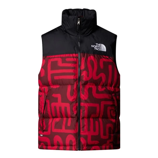 Zdjęcie produktu Bezrękawnik męski The North Face 1996 Retro Nuptse 0A3JQQ8S41 - czerwony