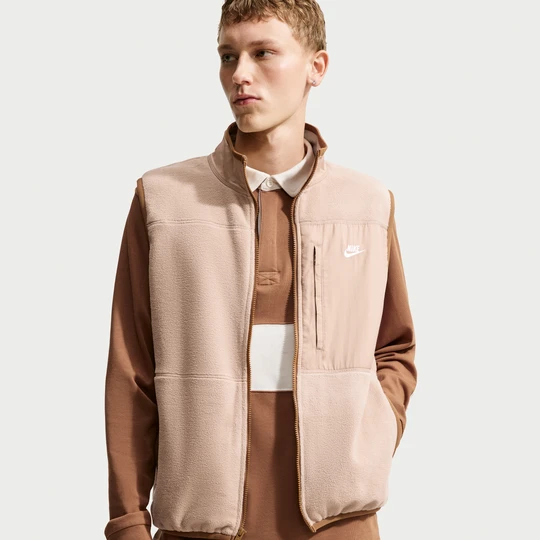 Zdjęcie produktu Bezrękawnik męski Therma-FIT Nike Club - Brązowy