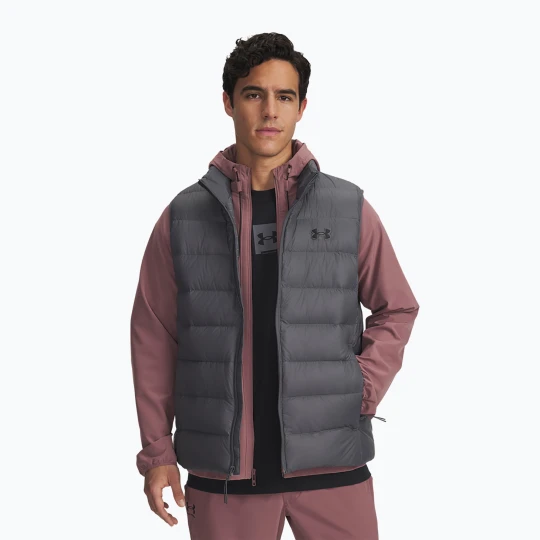 Zdjęcie produktu Bezrękawnik męski Under Armour Legend Down castlerock/black Szary