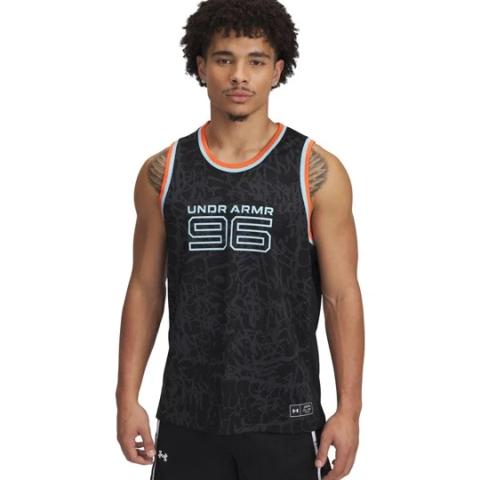 Zdjęcie produktu Bezrękawnik męski Zone Pro Mesh Tank Under Armour Czarny