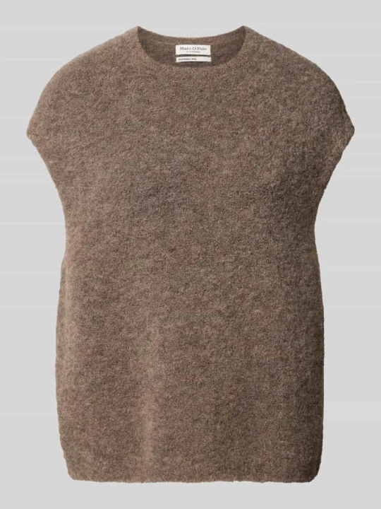 Zdjęcie produktu Bezrękawnik o kroju relaxed fit z mieszanki wełny Marc O'Polo