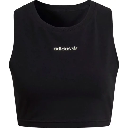 Zdjęcie produktu Bezrękawnik, top damski 3 Stripes Linear Adidas Czarny