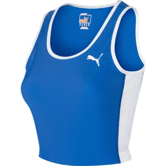 Zdjęcie produktu Bezrękawnik, top damski Crop Top Running Puma Niebieski