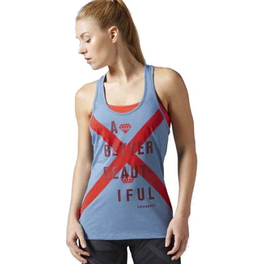 Zdjęcie produktu Bezrękawnik, top damski Cross Fit Graph Tank Beautiful Reebok