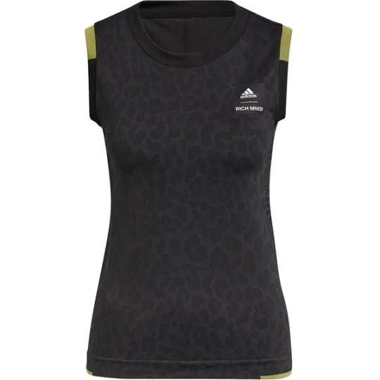 Zdjęcie produktu Bezrękawnik, top damski Rich Mnisi Primeknit Tank Top Adidas Czarny