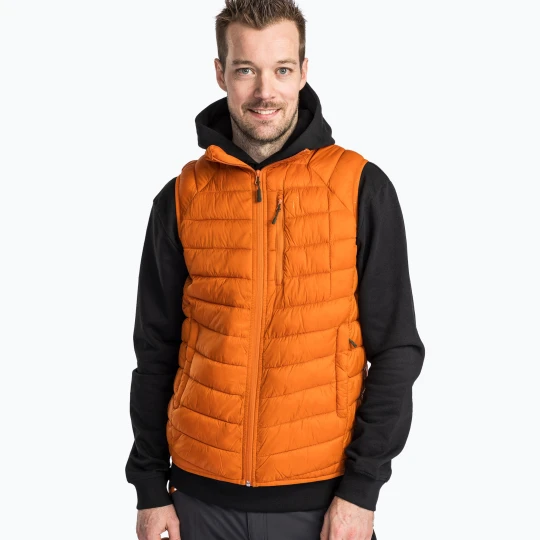 Zdjęcie produktu Bezrękawnik trekkingowy męski Pinewood Abisko Insulation burned orange