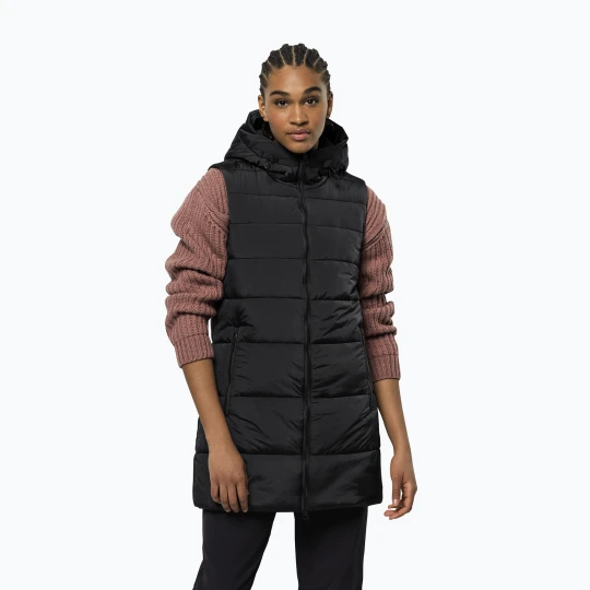 Zdjęcie produktu Bezrękawnik turystyczny damski Jack Wolfskin Eisbach phantom Czarny