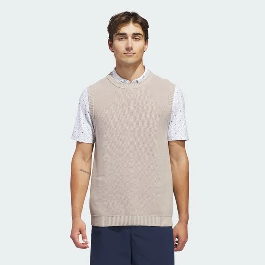 Zdjęcie produktu BEZRĘKAWNIK ULTIMATE365+ KNIT Adidas beżowy