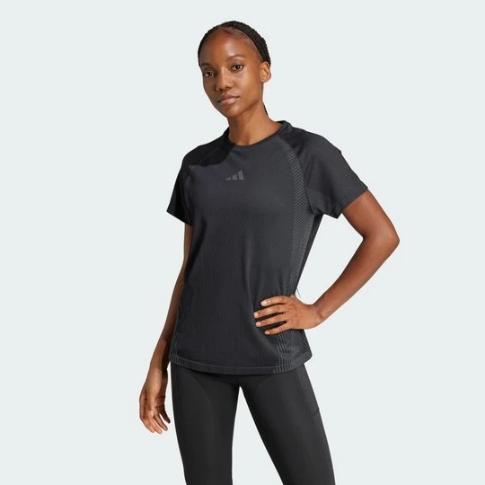 Zdjęcie produktu Bezszwowa koszulka z dzianiny Adidas