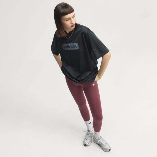 Zdjęcie produktu Bezszwowe legginsy Essentials Adidas Burgundy
