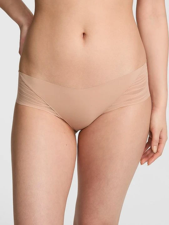 Zdjęcie produktu Bezszwowe majtki hiphugger niewidoczne pod ubraniem Victoria's Secret Beżowy