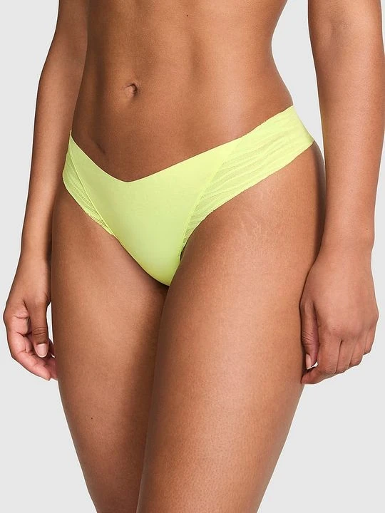 Zdjęcie produktu Bezszwowe stringi niewidoczne pod ubraniem Victoria's Secret Zielony