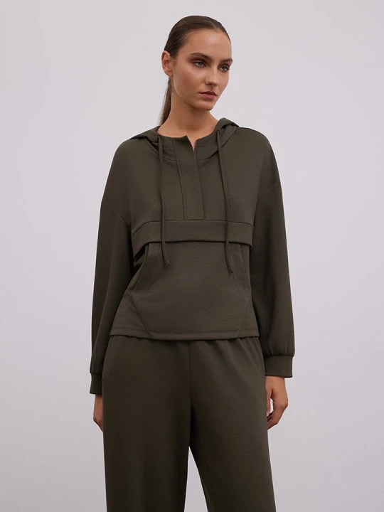 Zdjęcie produktu BGN Bluza w kolorze khaki rozmiar: 36