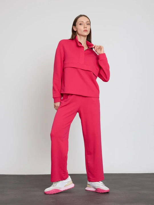 Zdjęcie produktu BGN Bluza w kolorze różowym rozmiar: 34