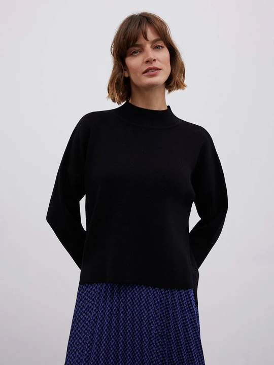 Zdjęcie produktu BGN Sweter w kolorze czarnym rozmiar: 38
