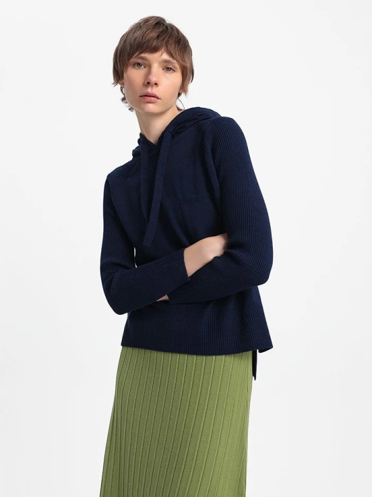 Zdjęcie produktu BGN Sweter w kolorze granatowym rozmiar: 36