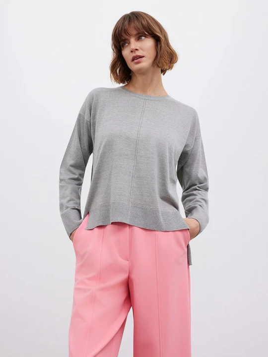 Zdjęcie produktu BGN Sweter w kolorze szarym rozmiar: 38
