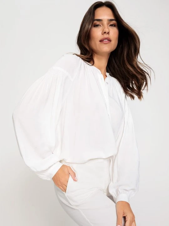 Zdjęcie produktu Biała koszula damska - Designer Choice Olsen