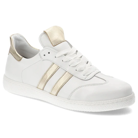 Zdjęcie produktu Białe Sneakersy Armodo Stylowe Sportowe Obuwie Damskie