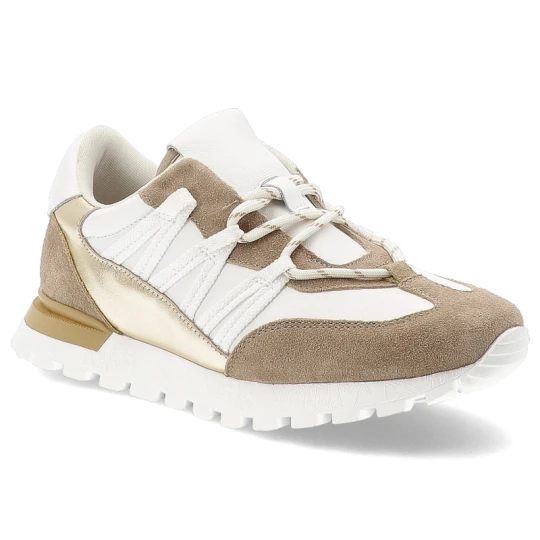 Zdjęcie produktu Białe Sneakersy Artiker Wygodne Sportowe Obuwie Damskie