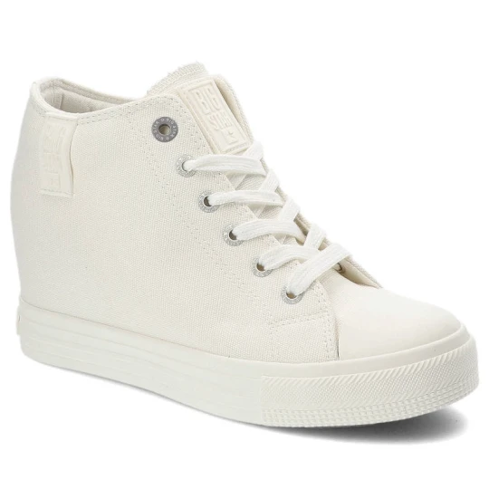 Zdjęcie produktu Białe Sneakersy Big Star Damskie Modne Obuwie