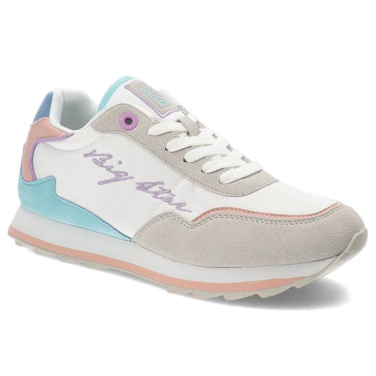 Zdjęcie produktu Białe Sneakersy Big Star Damskie Modne Półbuty