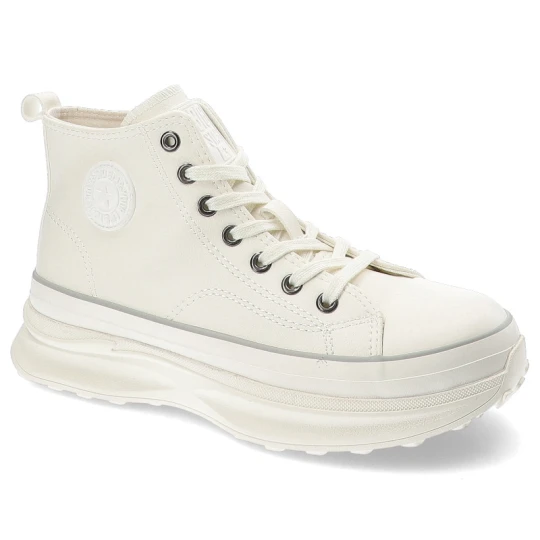 Zdjęcie produktu Białe Sneakersy Big Star Obuwie Na Platformie